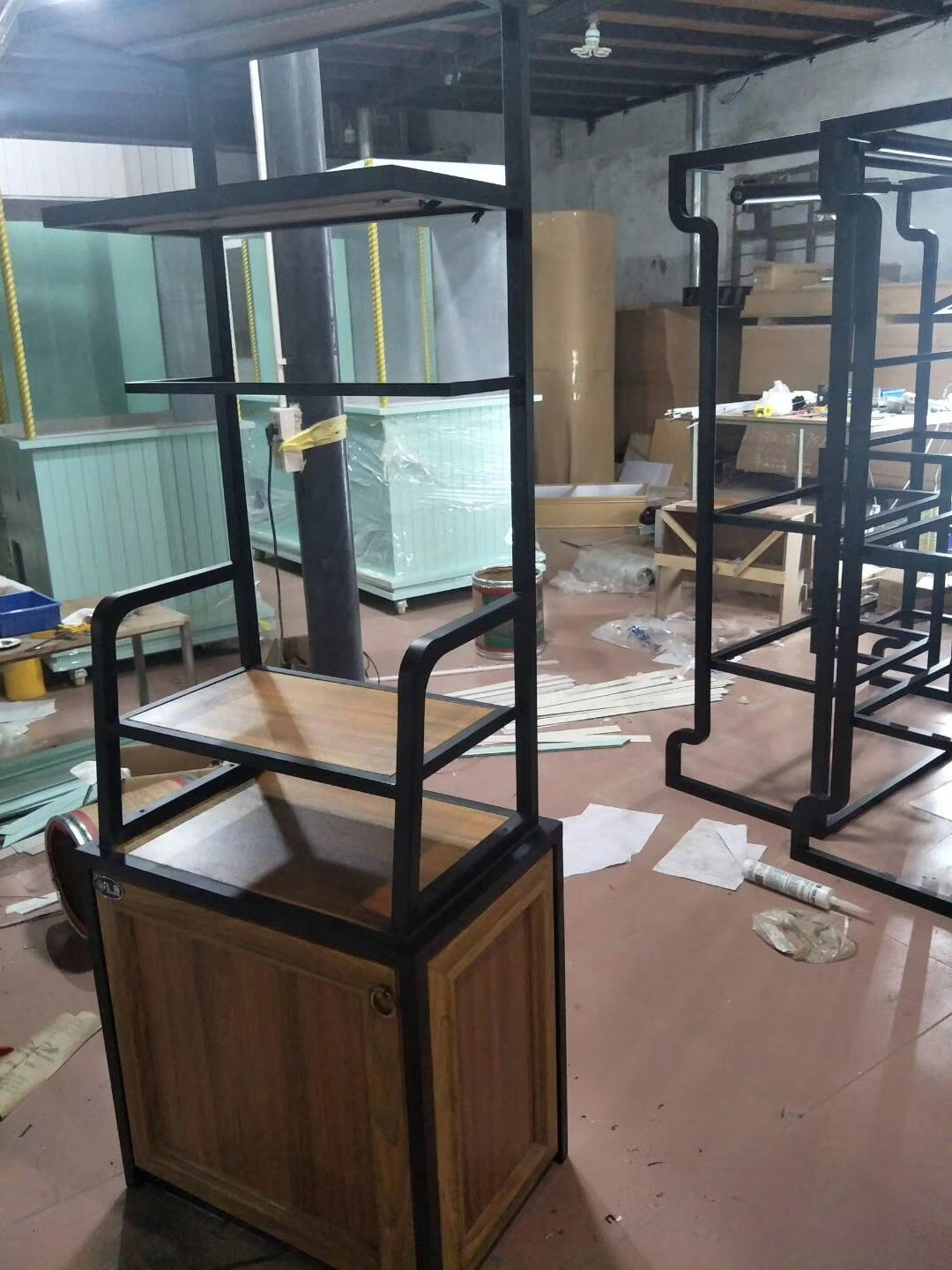 餐盘柜广州盛世家具有限公司专业定制橱柜衣柜面包柜面包展示柜面包