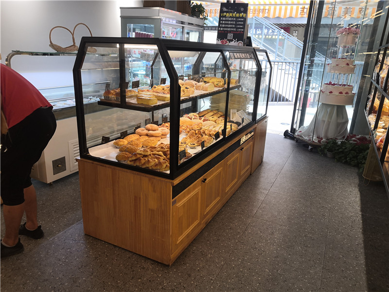 广州技美面包店展示柜